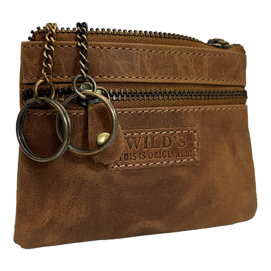 Wild’s Genuine Leather Wallet with Chain