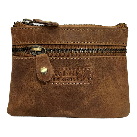 Wild’s Genuine Leather Wallet with Chain