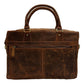Vintage Leather Laptop Bag – Elegant, Durable & Functional