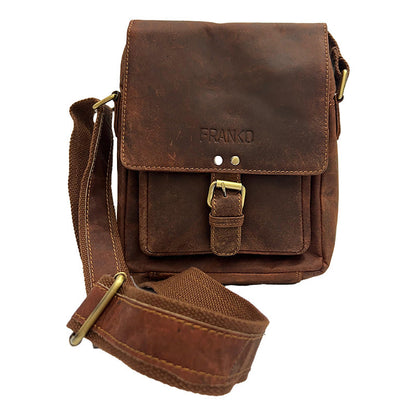 Vintage Leather Messenger Bag – Timeless Elegance & Functionality