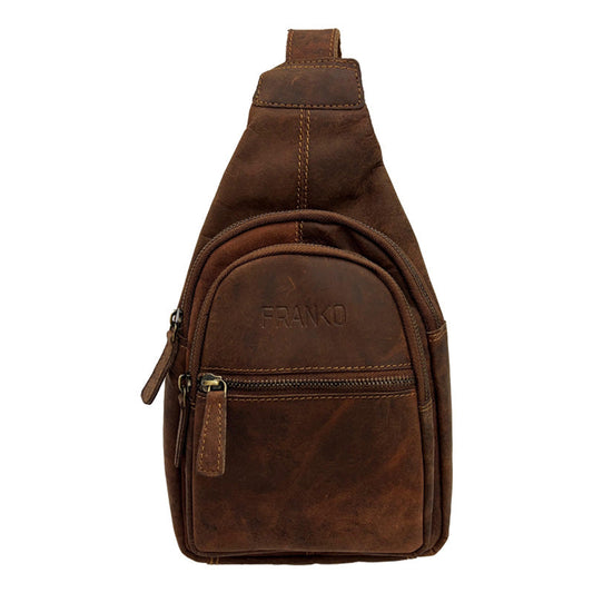 Vintage-Leder-Sling-Bag – Stilvoll, Praktisch & Langlebig