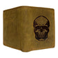 Premium-Leder-Geldbörse mit Skull-Motiv – Dein Statement-Accessoire (Hoch)